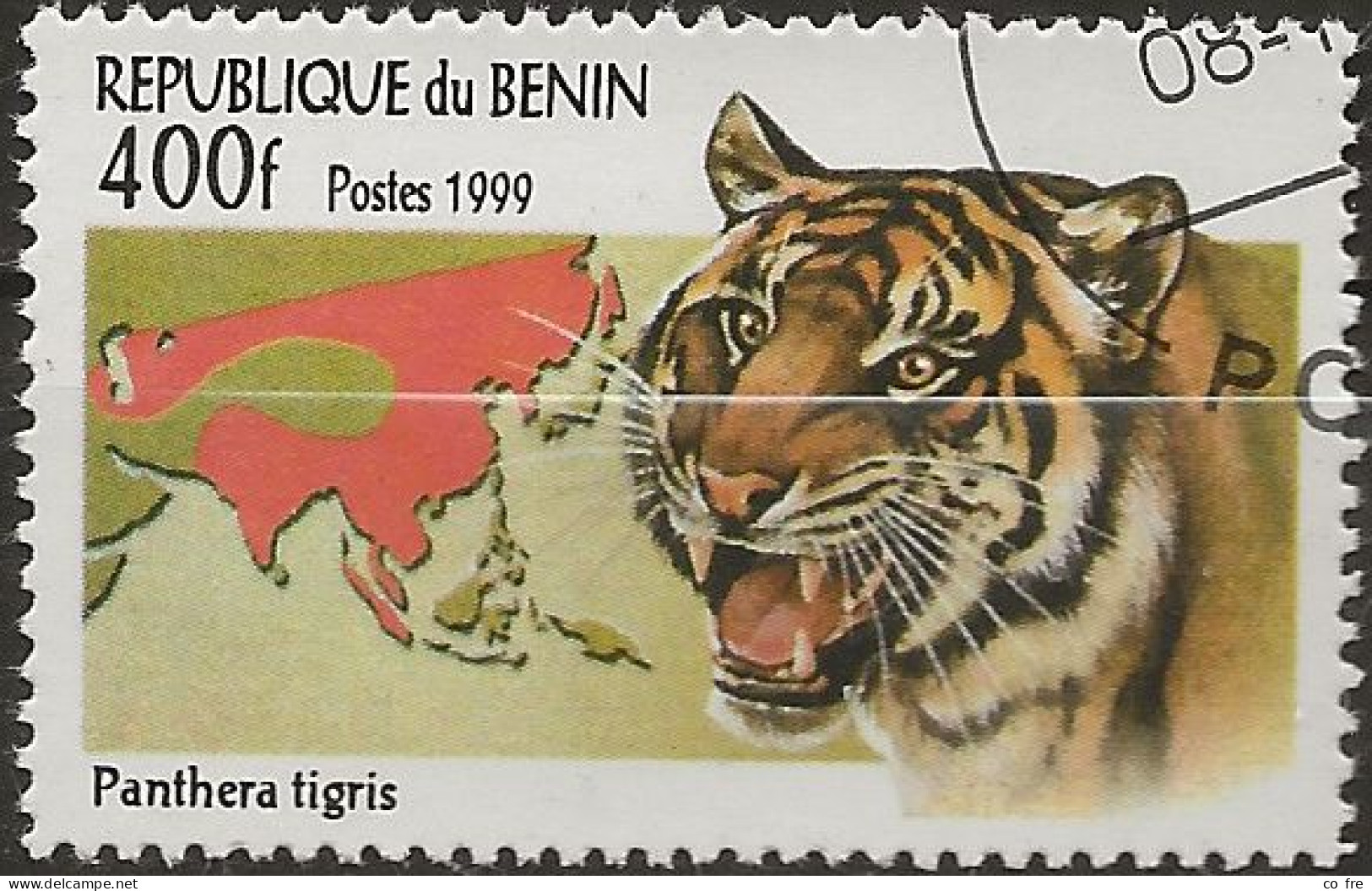 Bénin N°933 (ref.2) - Raubkatzen