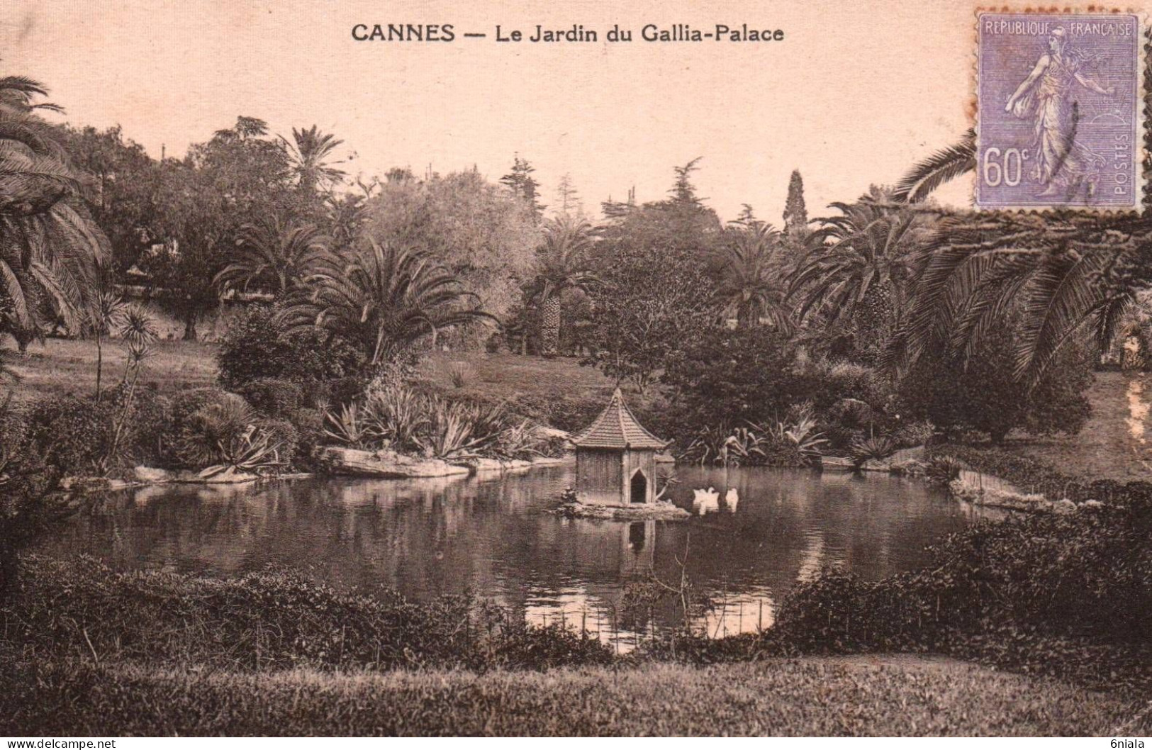 CANNES  Le Jardin Du Gallia Palace     (21603 ) - Cannes