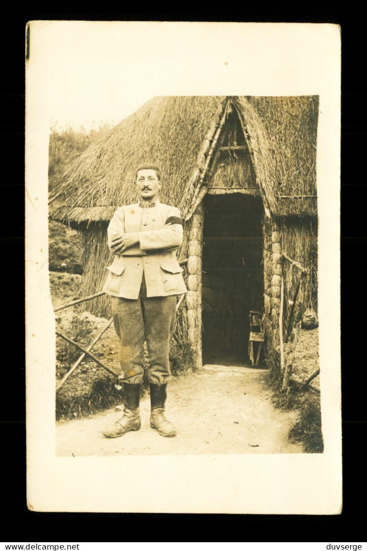 Carte Photo Militaire Soldat Du 22eme Regiment  ( 9cm X 14c) - Weltkrieg 1914-18