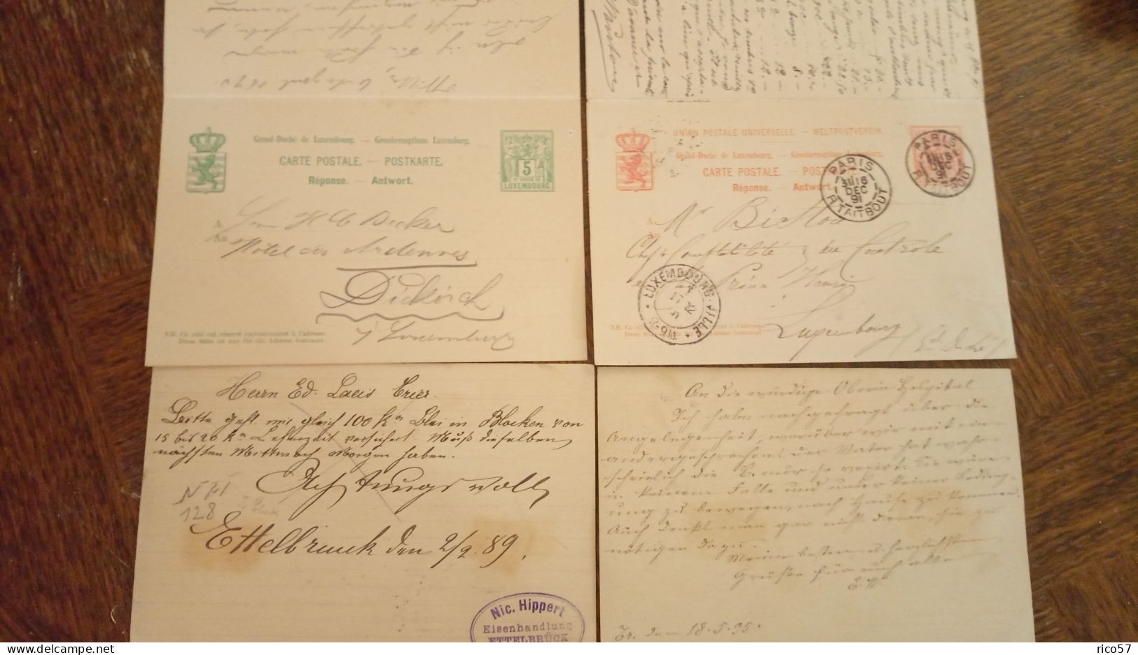 Cartes Anciennes Luxembourg 6 - Collections & Lots