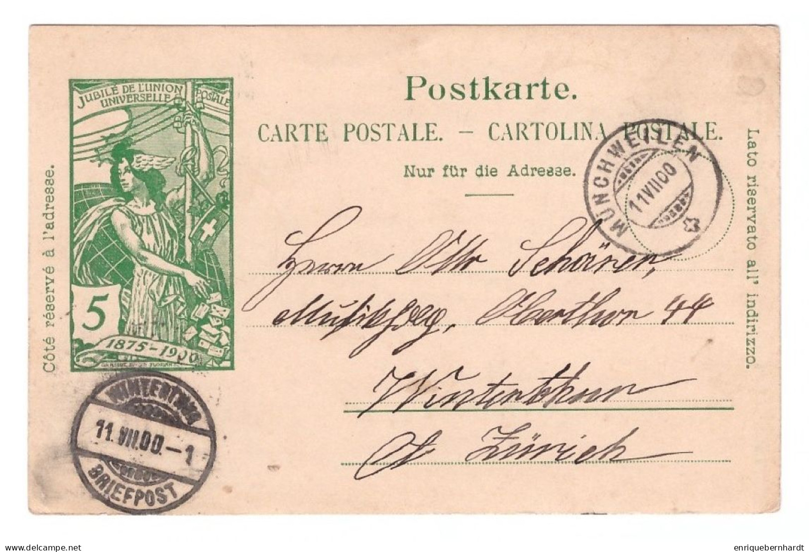 DEUTSCHLAND // POSTKARTE // 1900 - Andere & Zonder Classificatie