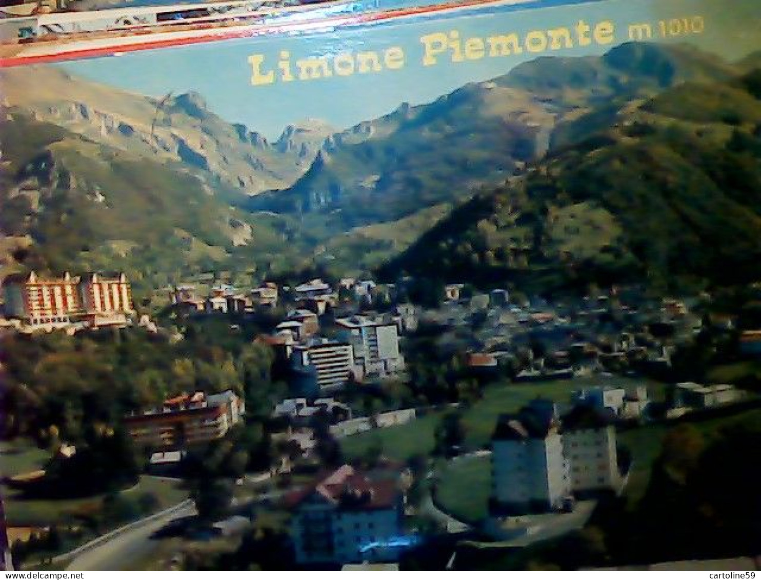 8 CARD  LIMONE PIEMONTE VARIE PAESE PISTE SCI SEGGIOVIA VB1957< JV6521 - Cuneo