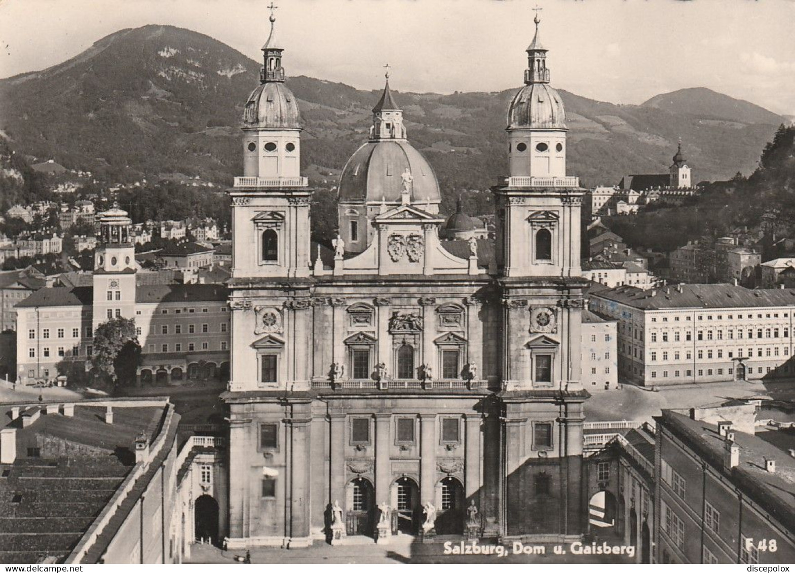 AD374 Salzburg - Dom Und Gaisberg / Viaggiata 1953 - Salzburg Stadt