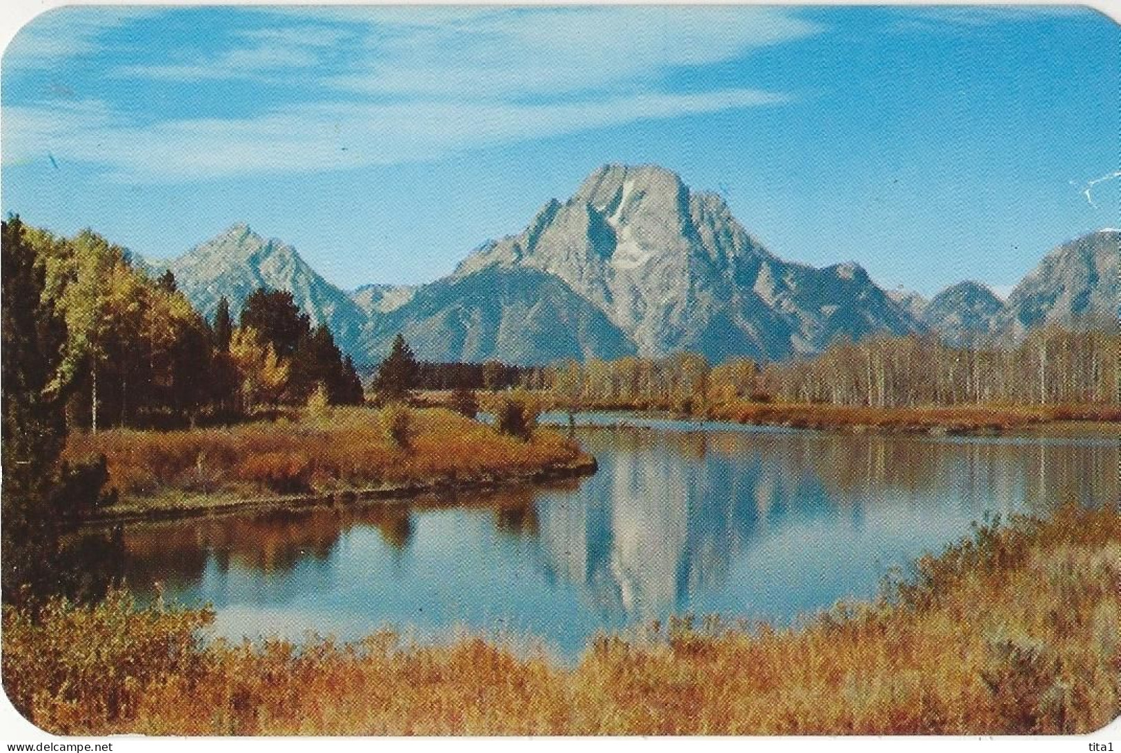199 - Mt. Moran In Grand Teton National Park, Jackson Hole - Sonstige & Ohne Zuordnung