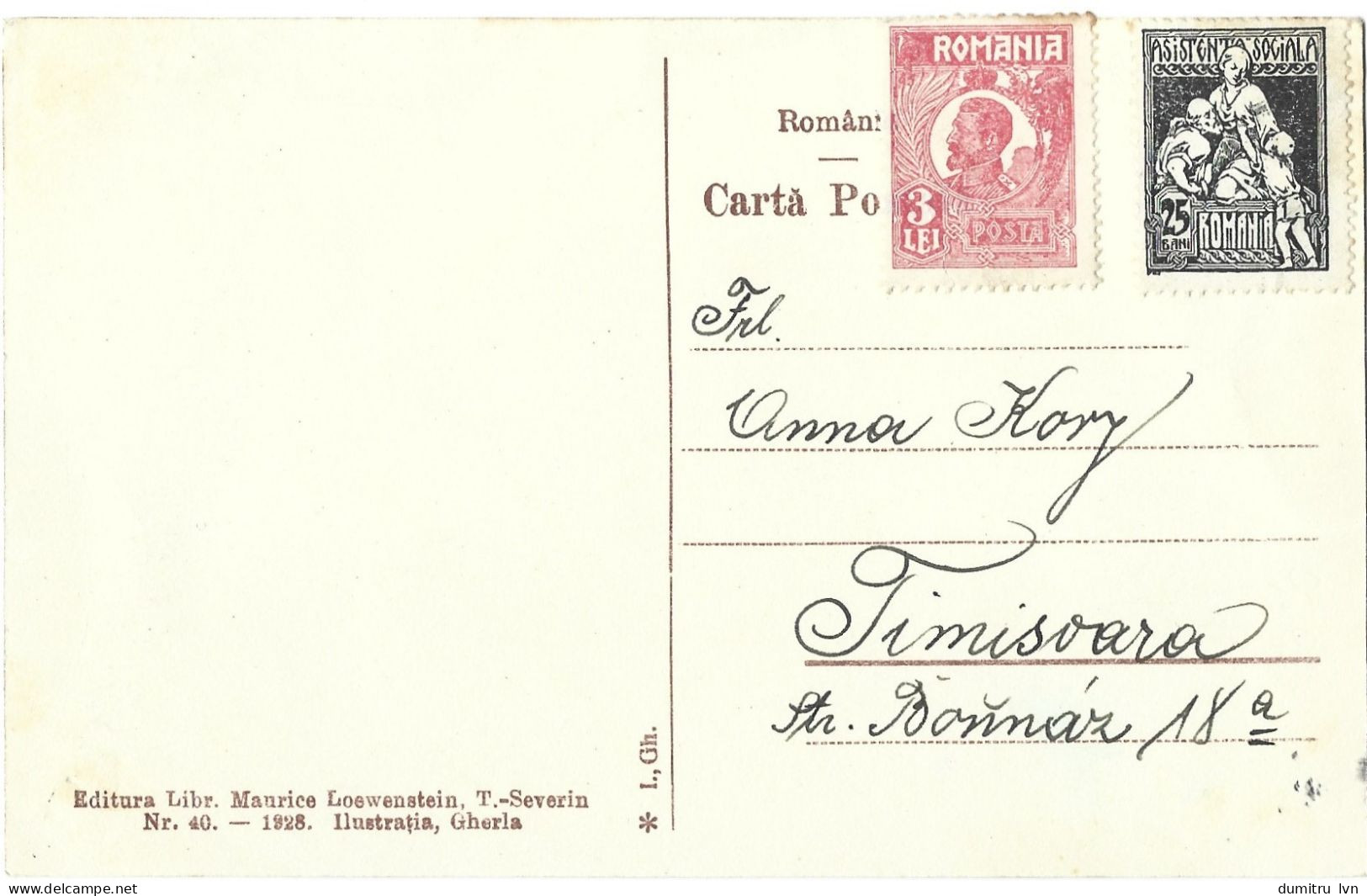 ROMANIA 1928 TURNU-SEVERIN - THE PARK OF ROSES, BUILDINGS, ARCHITECTURE, PEOPLE - Roumanie