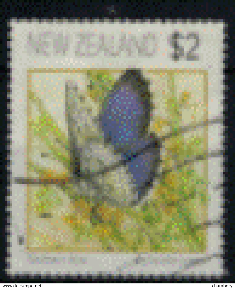 Nlle Zélande - "Papillon : Otis Oxhyi" - Oblitéré N° 1153 De 1991 - Used Stamps