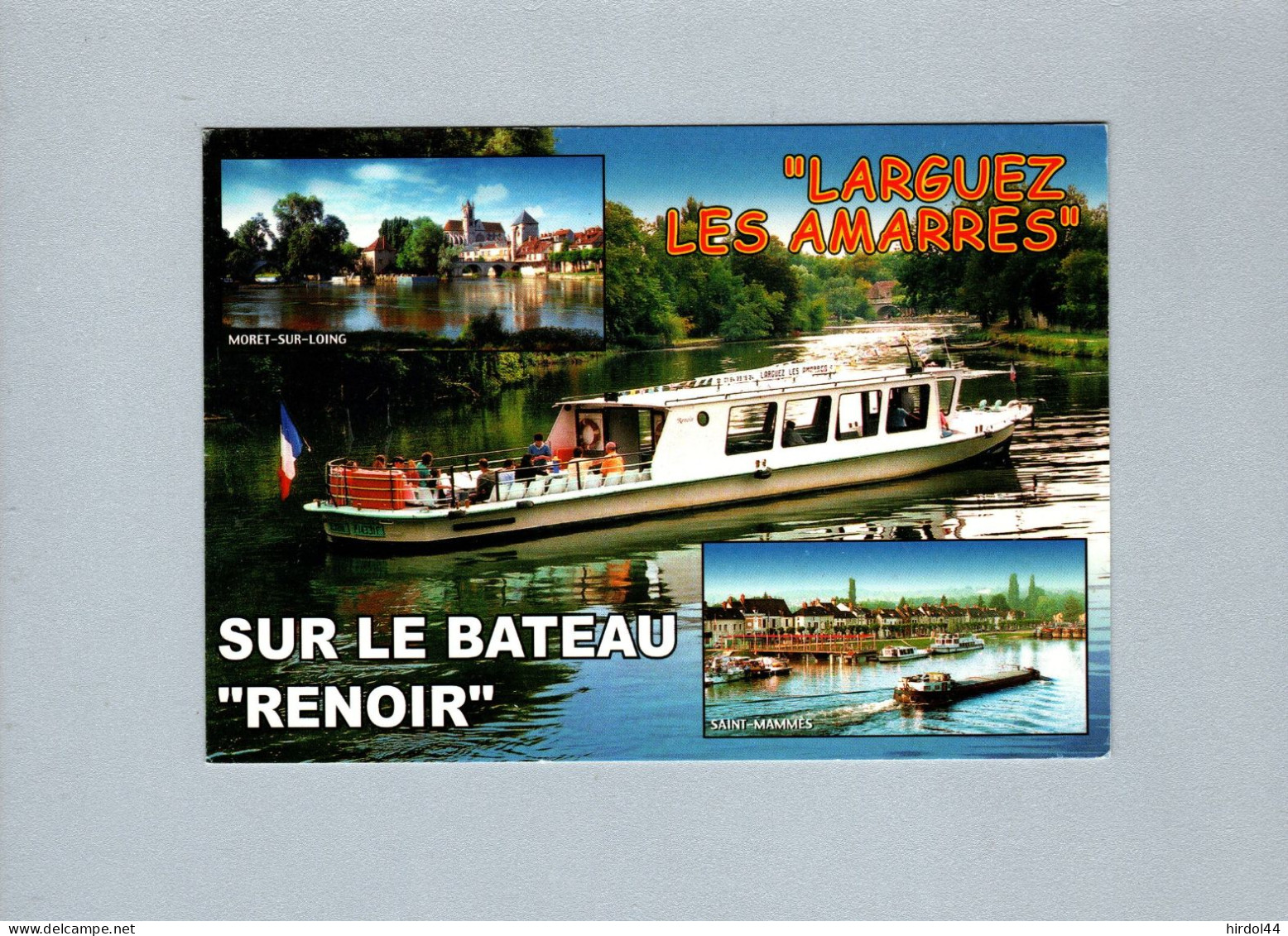 Saint Mammes (77) : Bateau "Renoir" (82 Passagers) - Saint Mammes