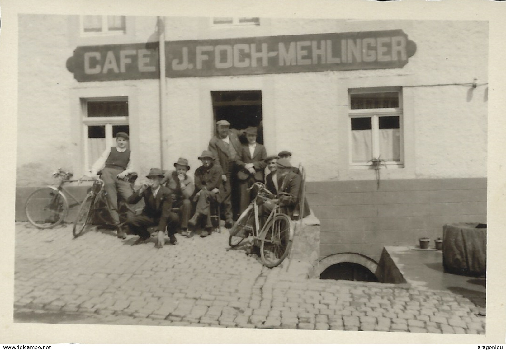 Luxembourg - Luxemburg - Occupation 2ième Guerre Mondiale   10.05.1940 - Erste Rast Beim Café J.Foch - Mehlinger - War 1939-45