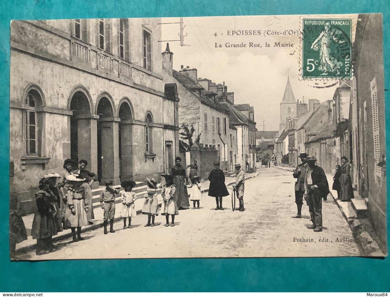 21/ Epoisses La Grande Rue ,la Mairie - Andere & Zonder Classificatie