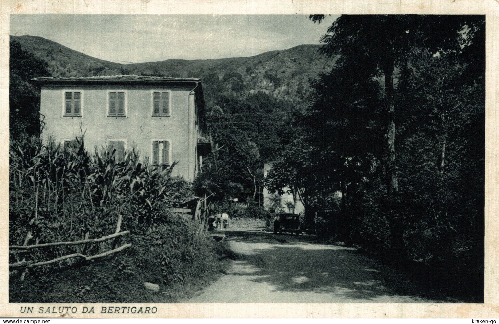 BERTIGARO Di BORZONASCA, Genova - Particolare - VG - #008 - Sonstige & Ohne Zuordnung