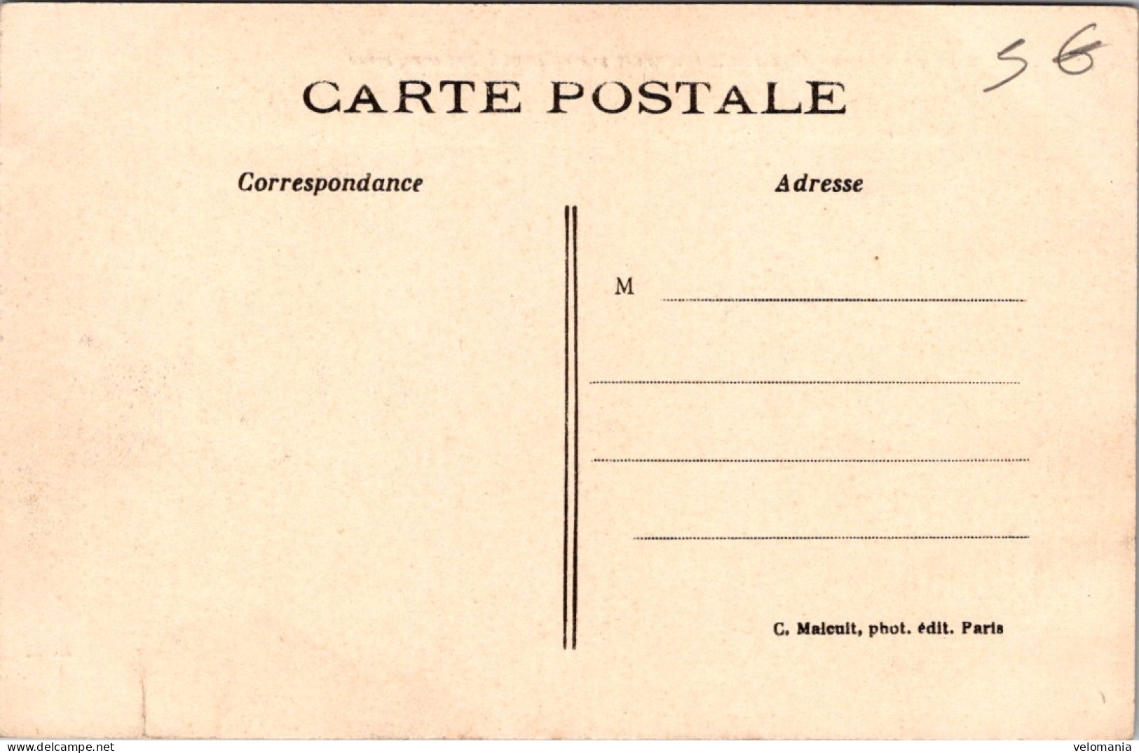 S16477 Cpa Paris - Métropolitain  - Construction - Entreprise L. Chagnaud - De Overstroming Van 1910