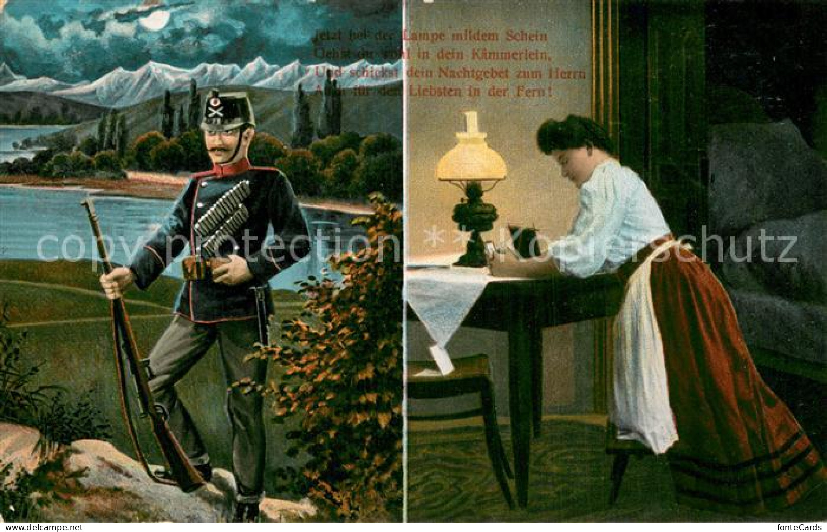 13809097 Schweiz Region Betten Um Mann Soldat  - Other & Unclassified