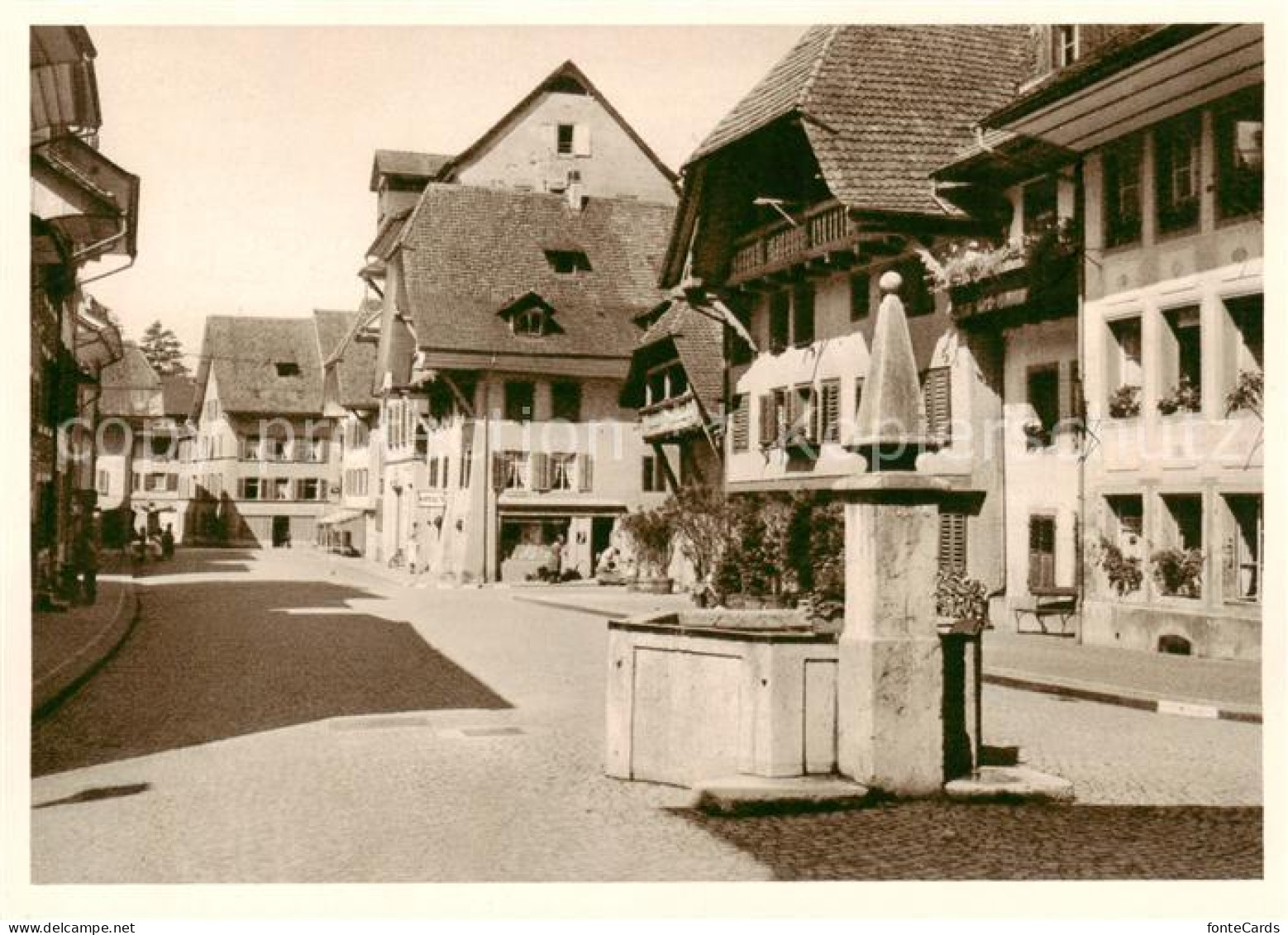 13806767 Zofingen AG Gerbergasse Brunnen  - Autres & Non Classés