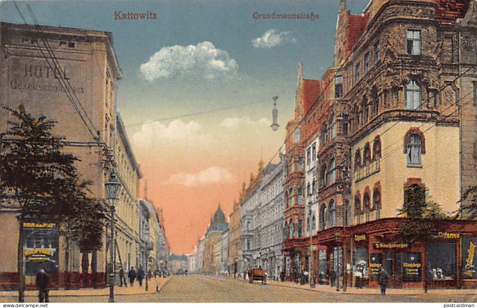 Poland - KATOWICE Kattowitz - Grundmannstrasse - Polen