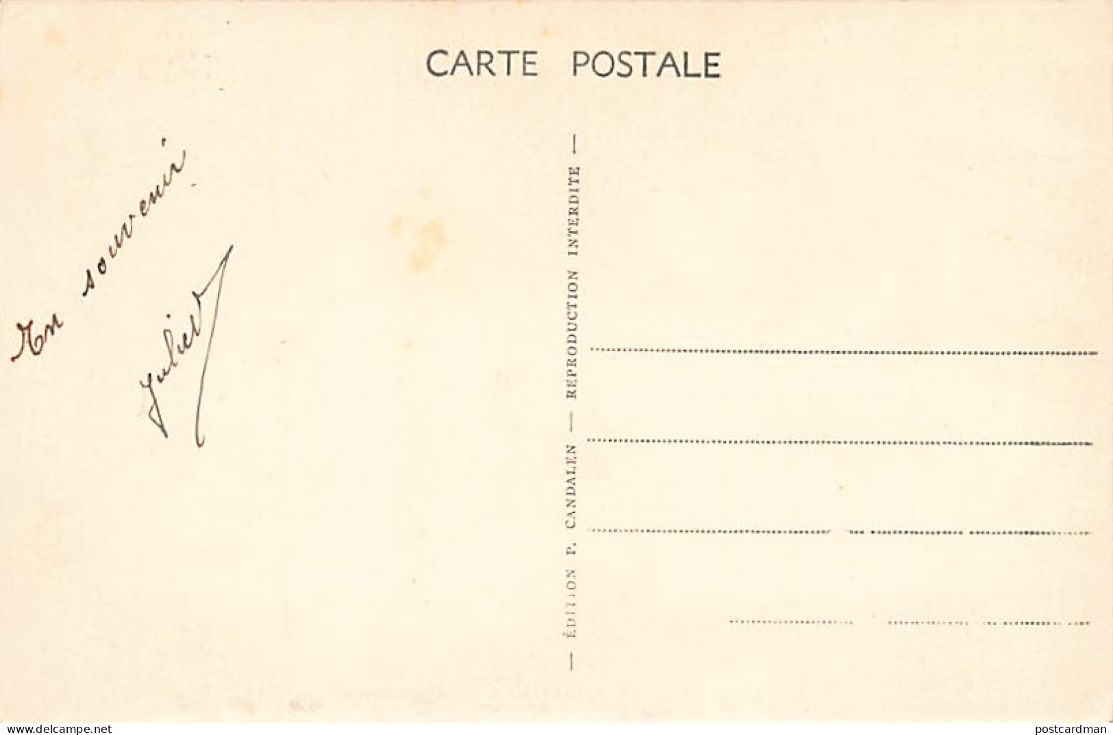 Guadeloupe - Carte Géographique De La Guadeloupe Et Dépendances - Ed. Candalen 268 - Autres & Non Classés