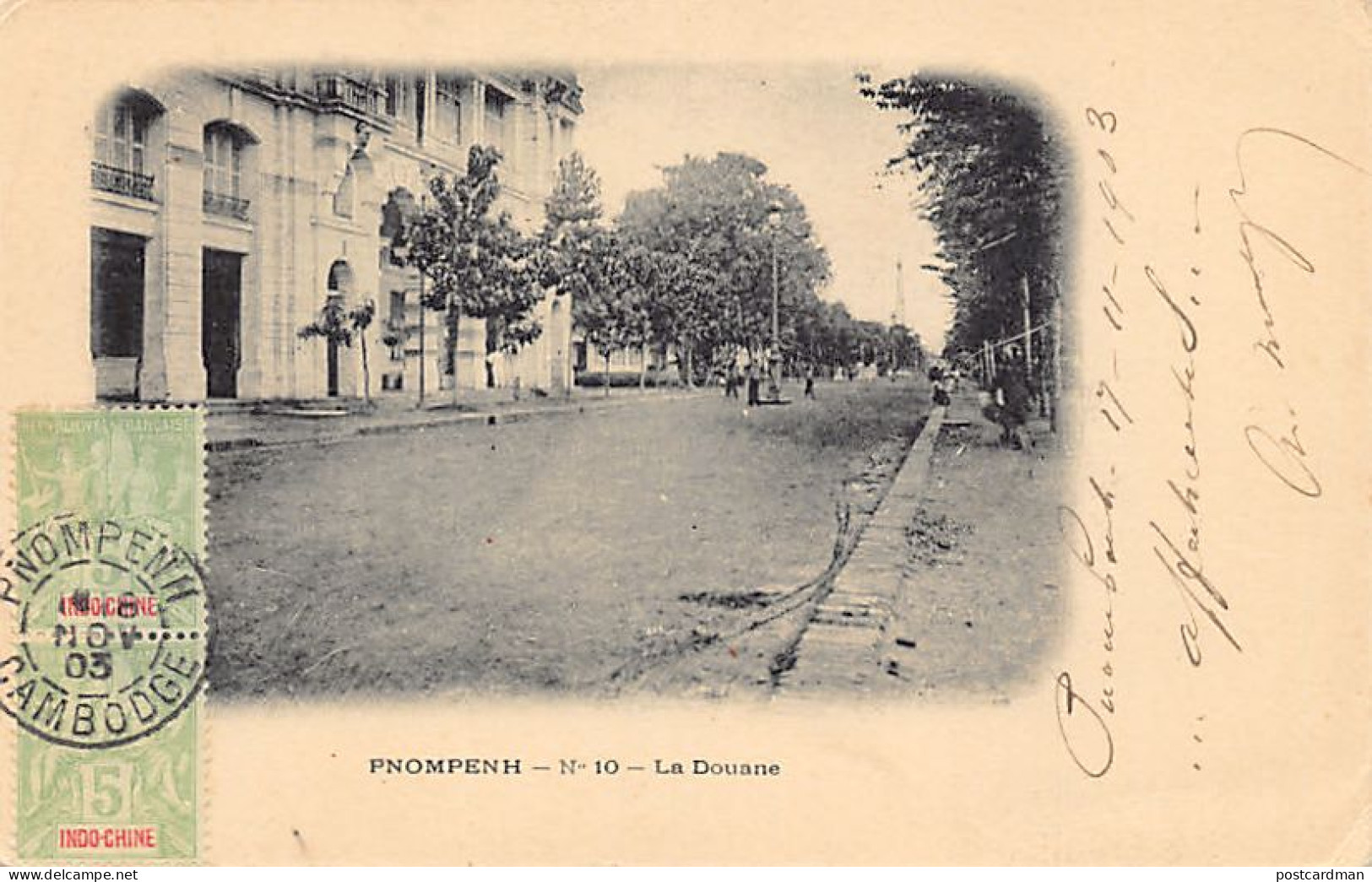 Cambodge - PHNOM PENH - La Douane - Ed. S. Leblanc 10 - Cambogia