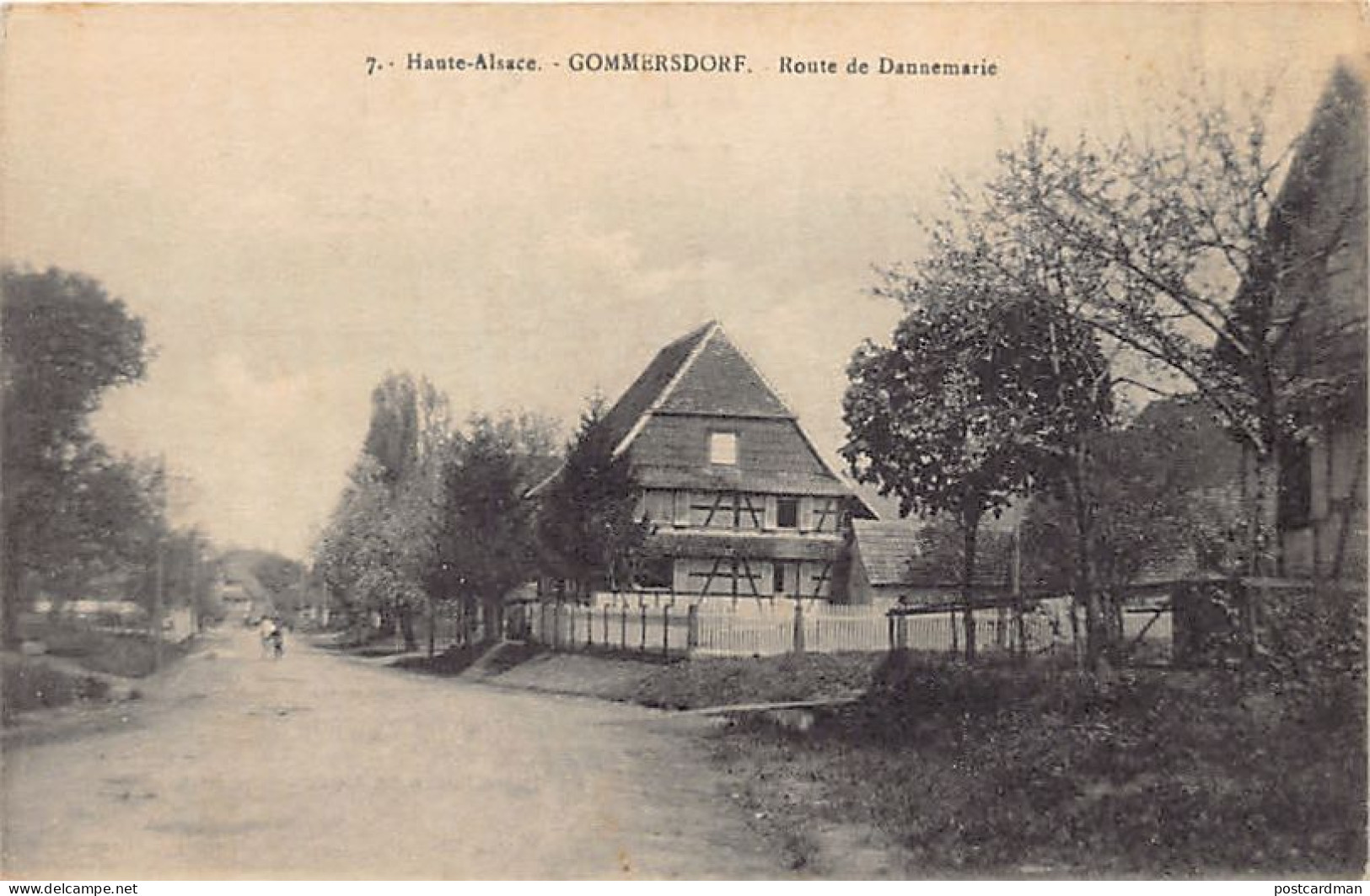 Gommersdorf - Route De DANNEMARIE - Ed. Chadourne - Dannemarie