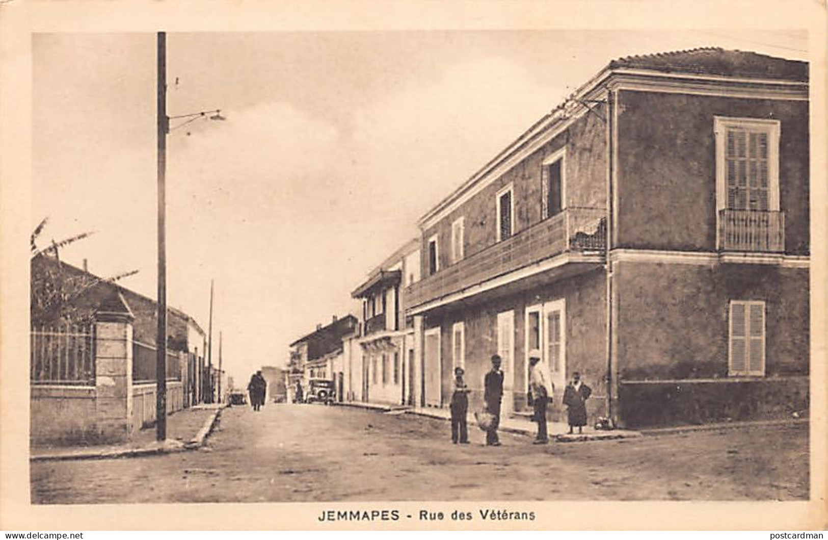 Algérie - JEMMAPES Azzaba - Rue Des Vétérans - Ed. Roux 4 - Otros & Sin Clasificación