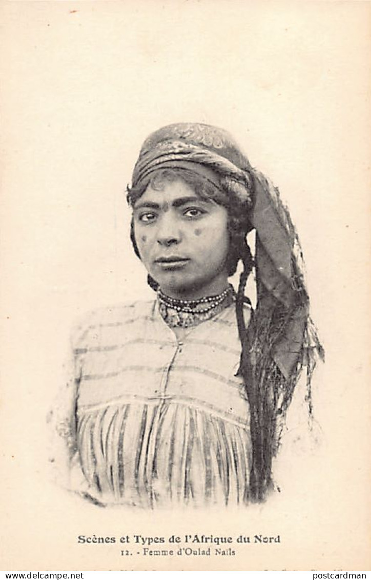 Scènes & Types - Femme D'Ouled Naïls - Ed. Albert 12 - Frauen