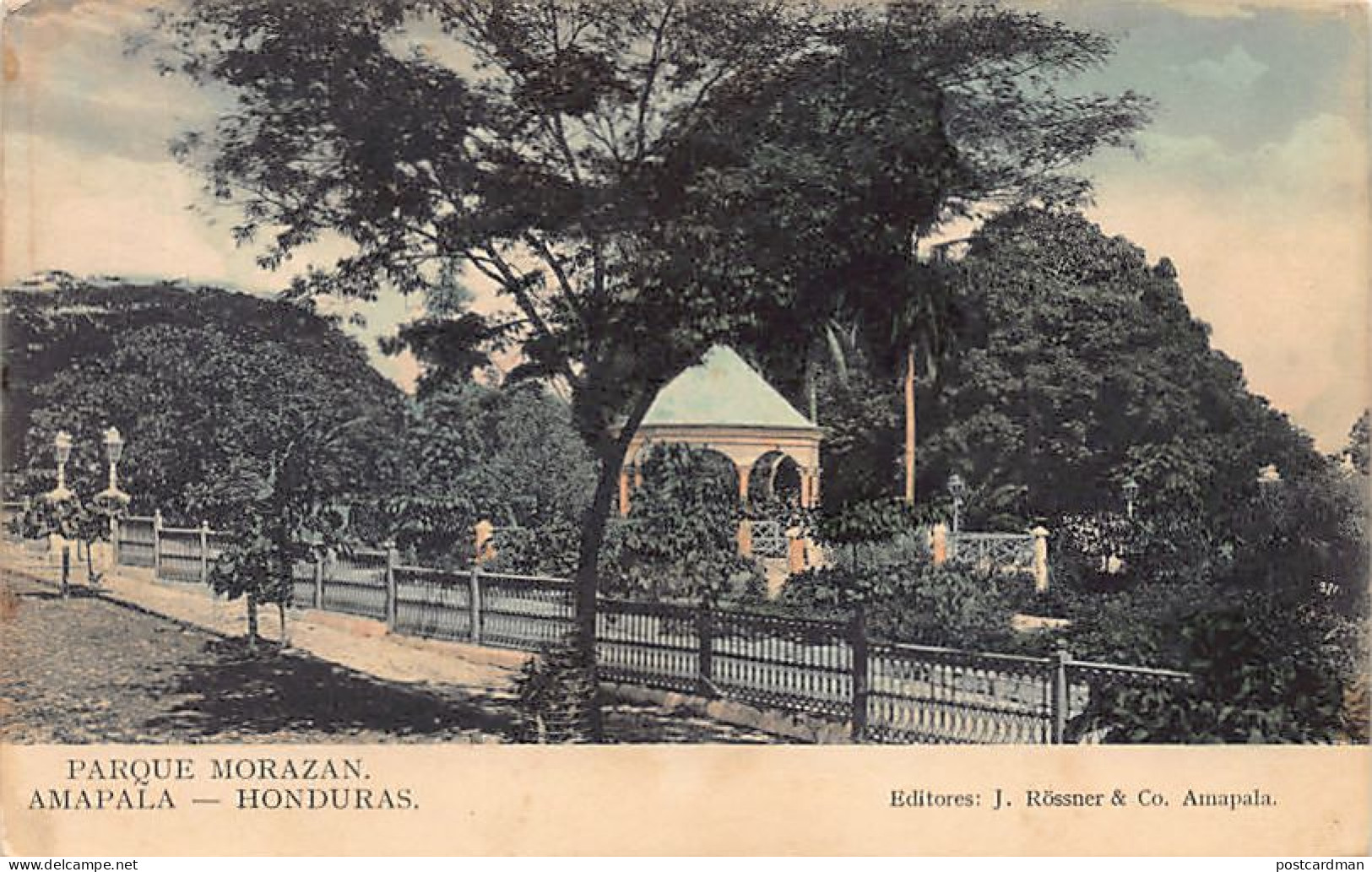 Honduras - AMPALA - Parque Morazan - Publ. J. Rössner & Co.  - Honduras