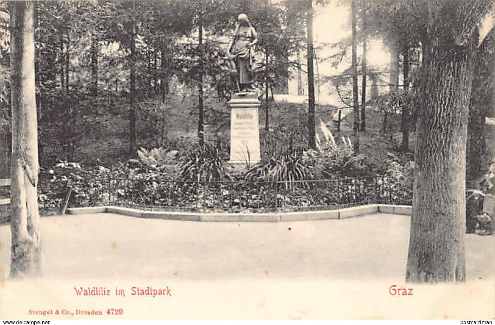 GRAZ (ST) Waldidile Im Stadtpark - Verlag Stengel & Co. 4729 - Graz