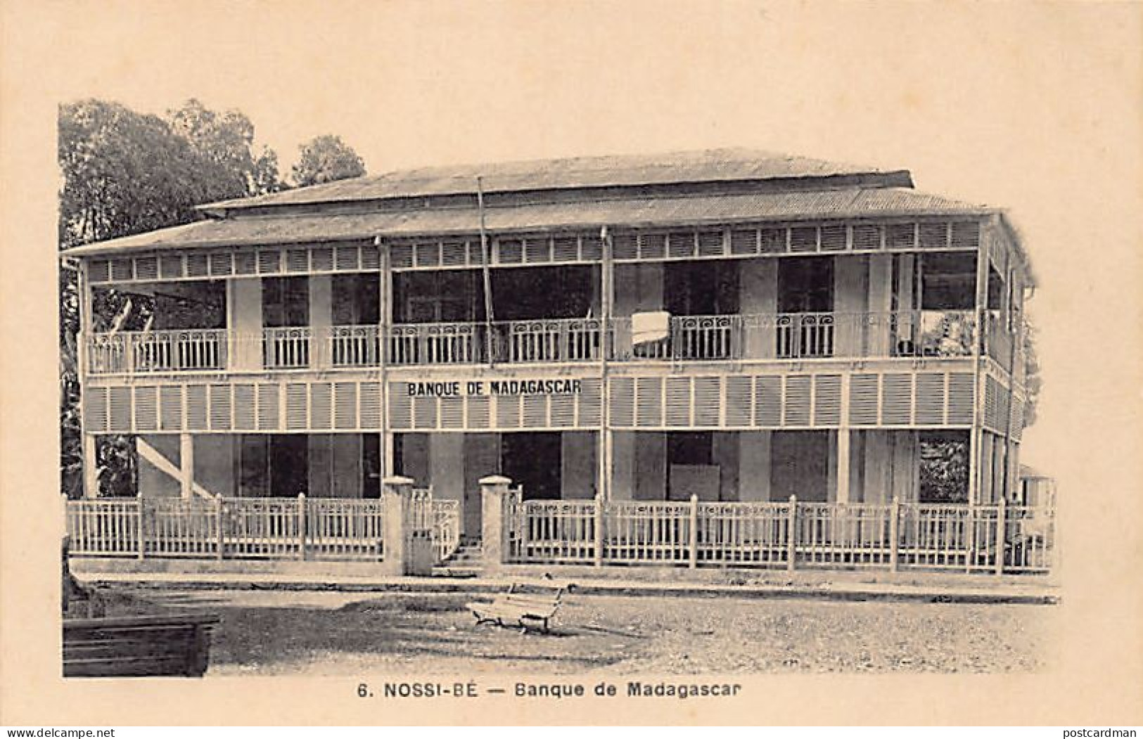 Madagascar - NOSSI-BÉ - Banque De Madagascar - Ed. A.-F. Laclau 6 - Madagascar