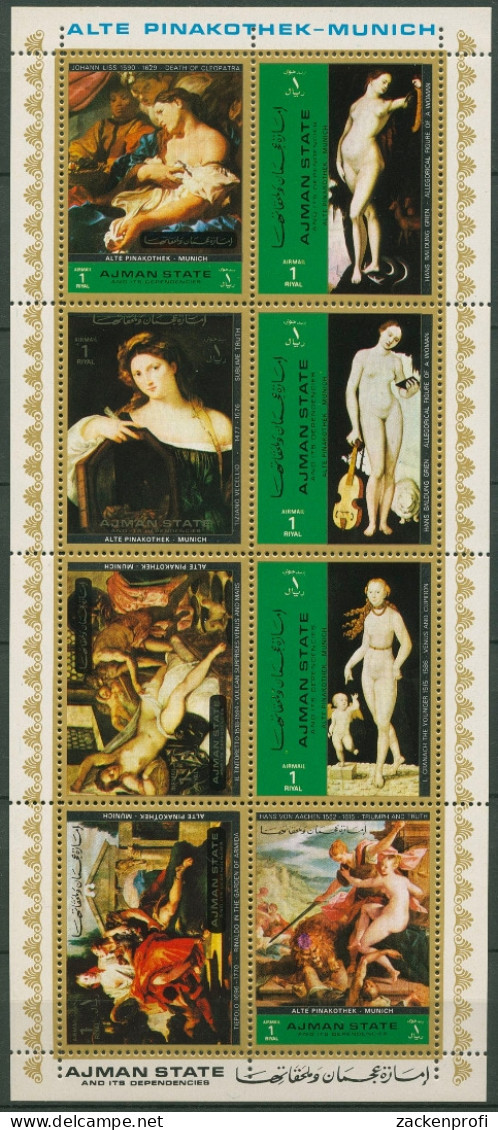 Ajman 1972 Gemälde Der Alten Pinakothek München 2529/36 A K Postfrisch (C96515) - Ajman