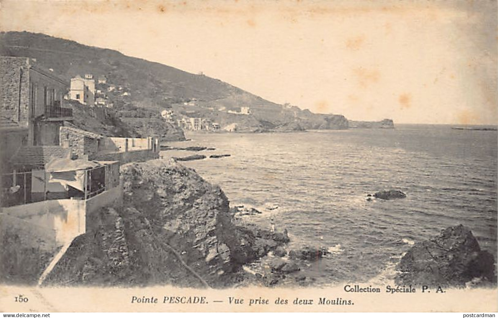 POINTE PESCADE Raïs Hamidou - Vue Prise Des Deux Moulins - Otros & Sin Clasificación