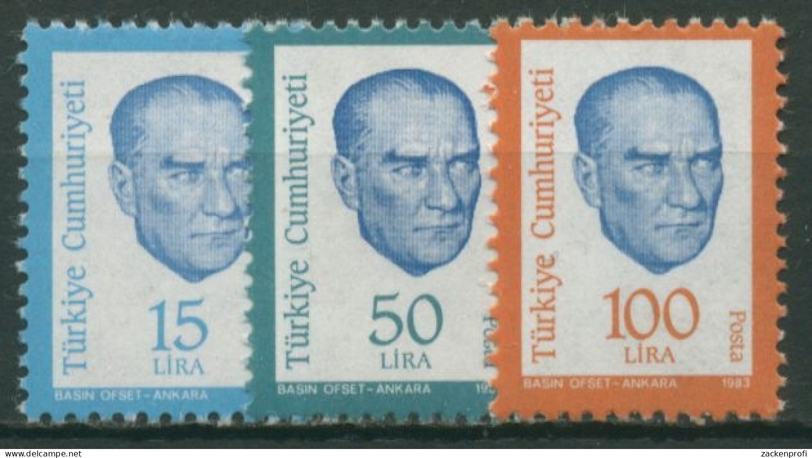 Türkei 1983 Atatürk 2648/50 Postfrisch - Ongebruikt