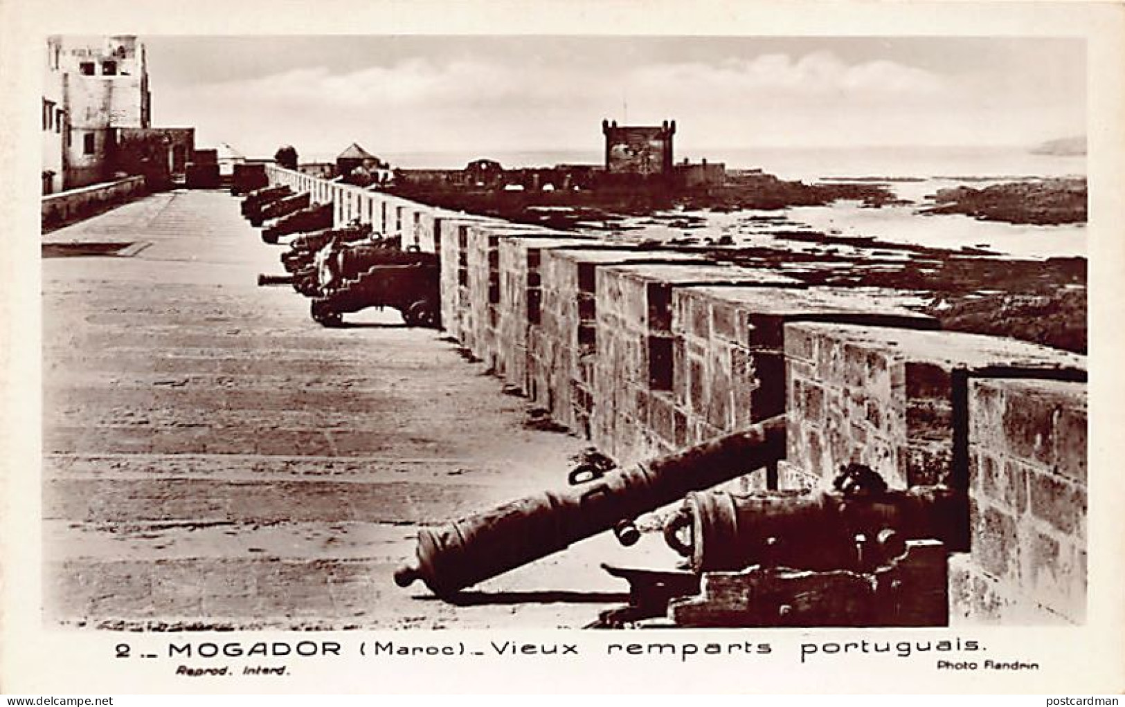 Maroc - MOGADOR Essaouira - Vieux Remparts Portuguais - Ed. Flandrin 2 - Altri & Non Classificati