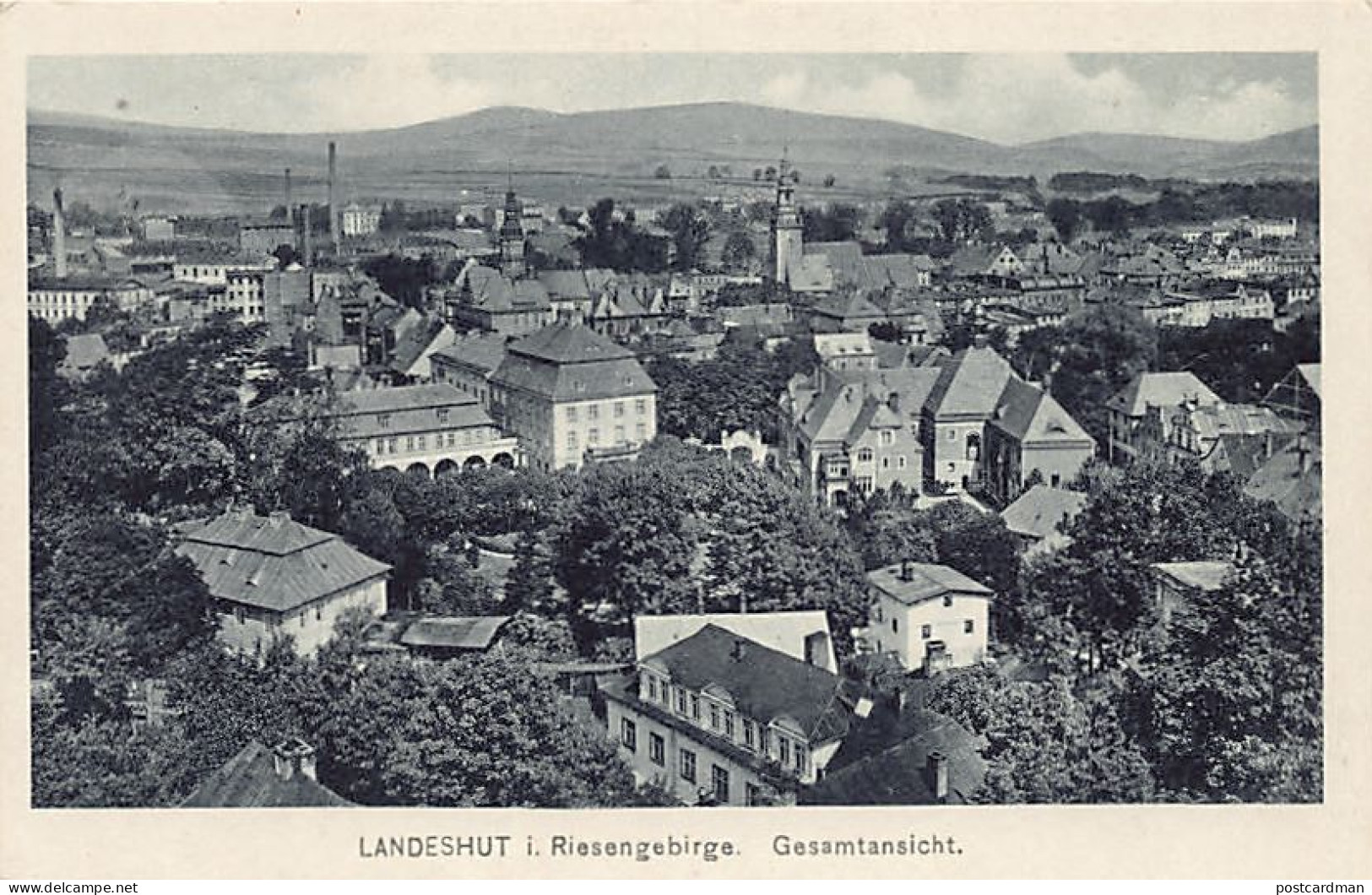 Poland - KAMIENNA GÓRA Landeshut - Panorama - Pologne