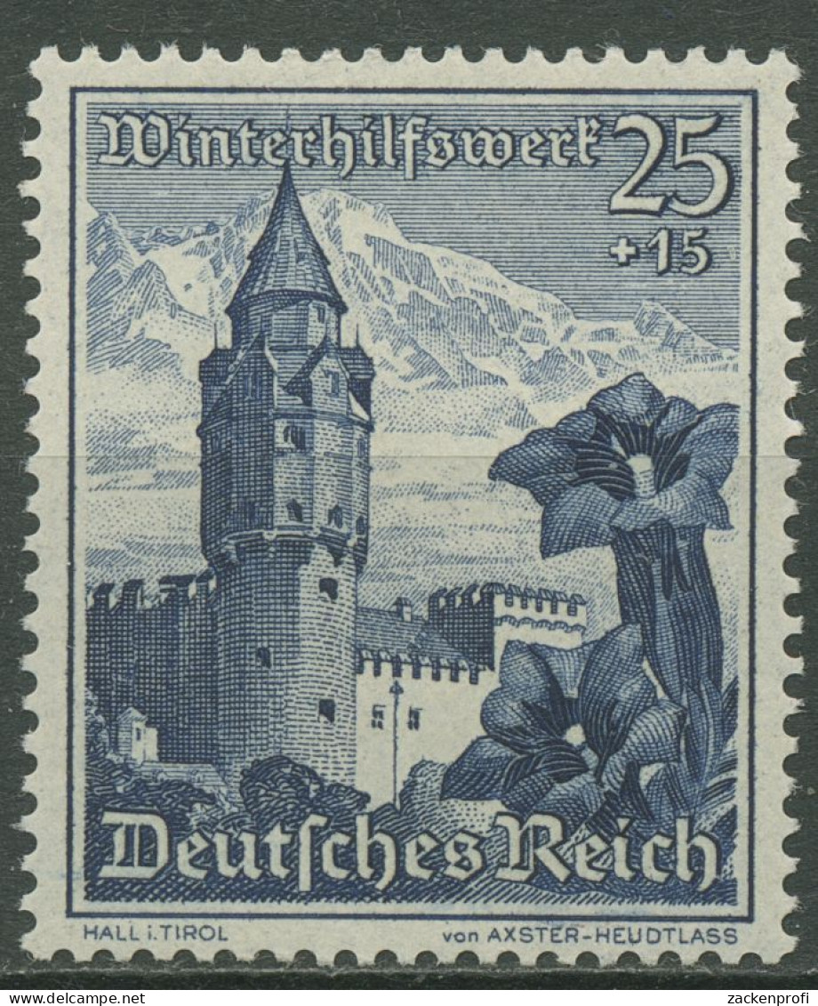 Deutsches Reich 1938 Winterhilfswerk WHW Ostmarklandschaften 682 Postfrisch - Unused Stamps