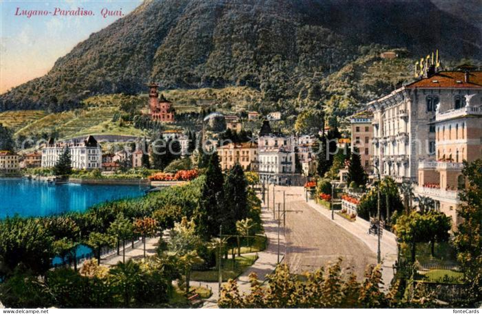 13802267 Paradiso Lago Di Lugano TI Quai  - Sonstige & Ohne Zuordnung