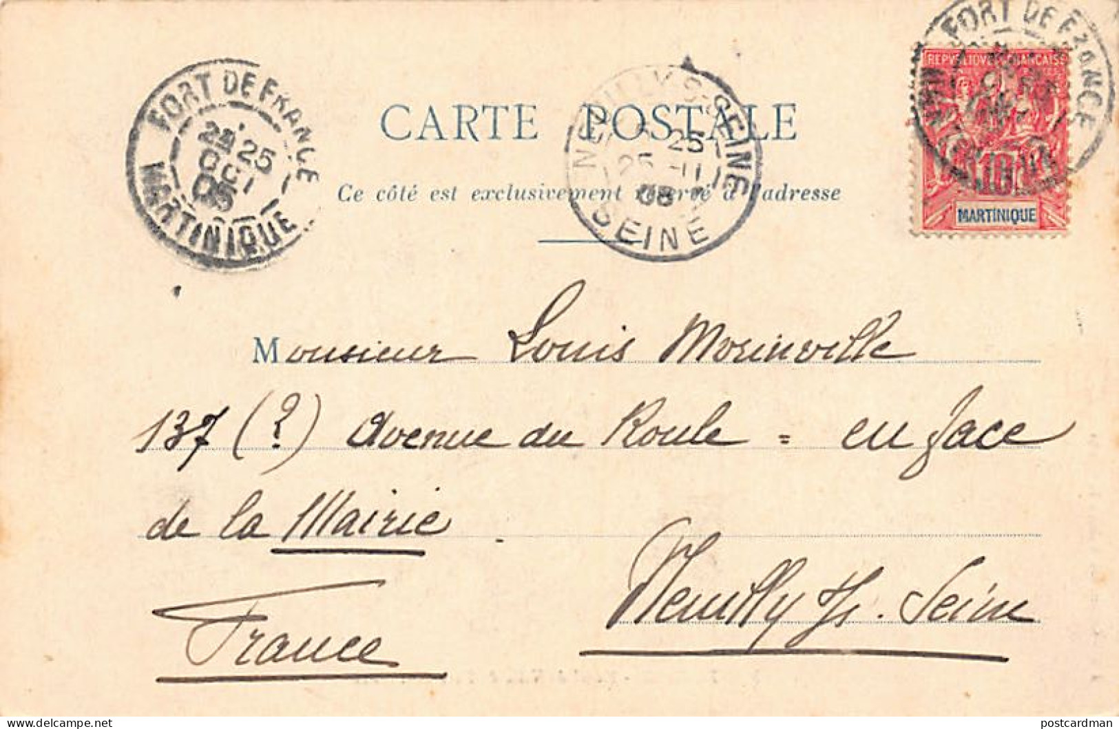 Martinique - FORT De FRANCE - Hôtel De Ville - Ed. Camille Le Camus A 4 - Fort De France