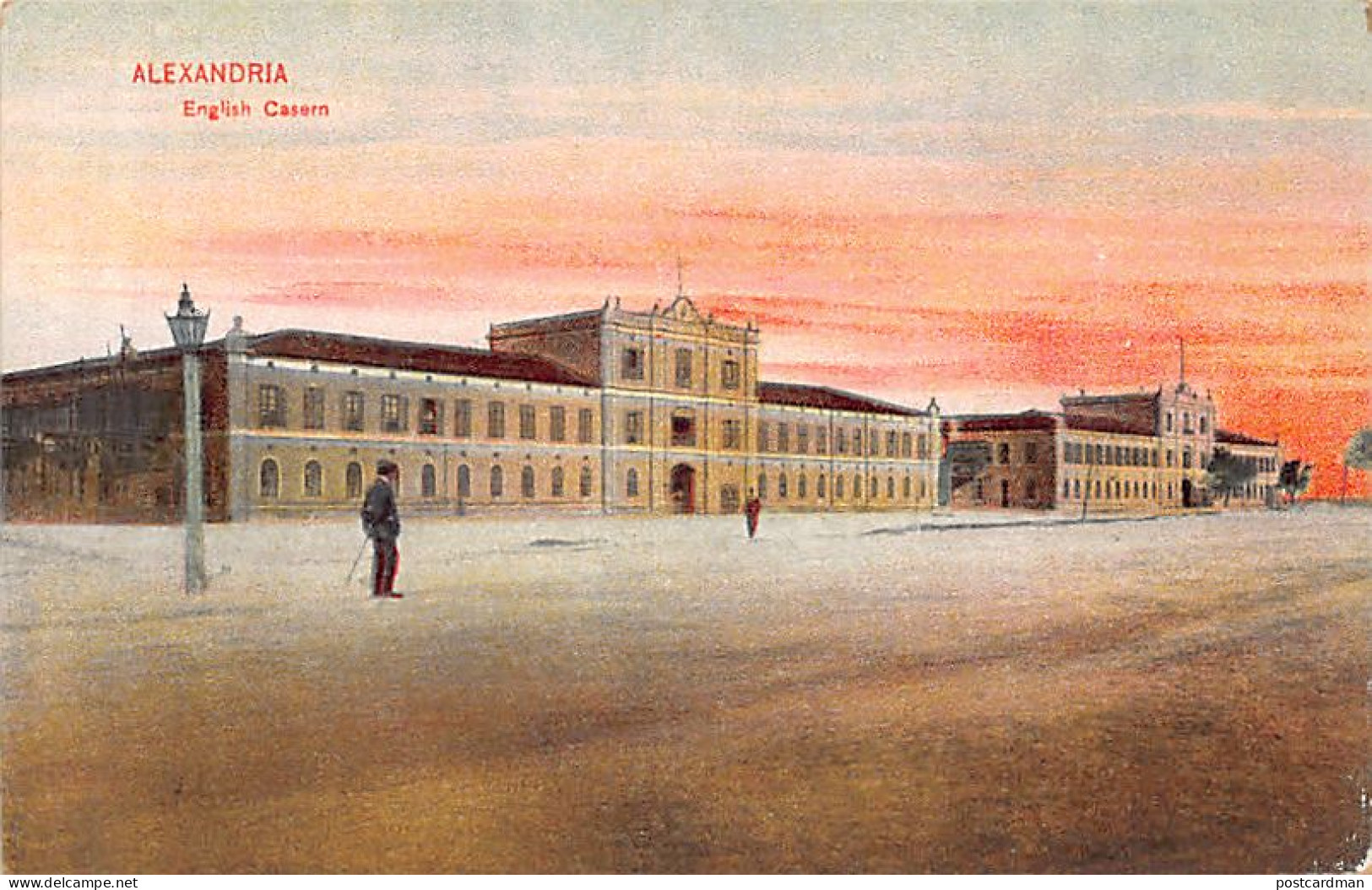 Egypt - ALEXANDRIA - English Barracks - Publ. The Cairo Postcard Trust  - Autres & Non Classés