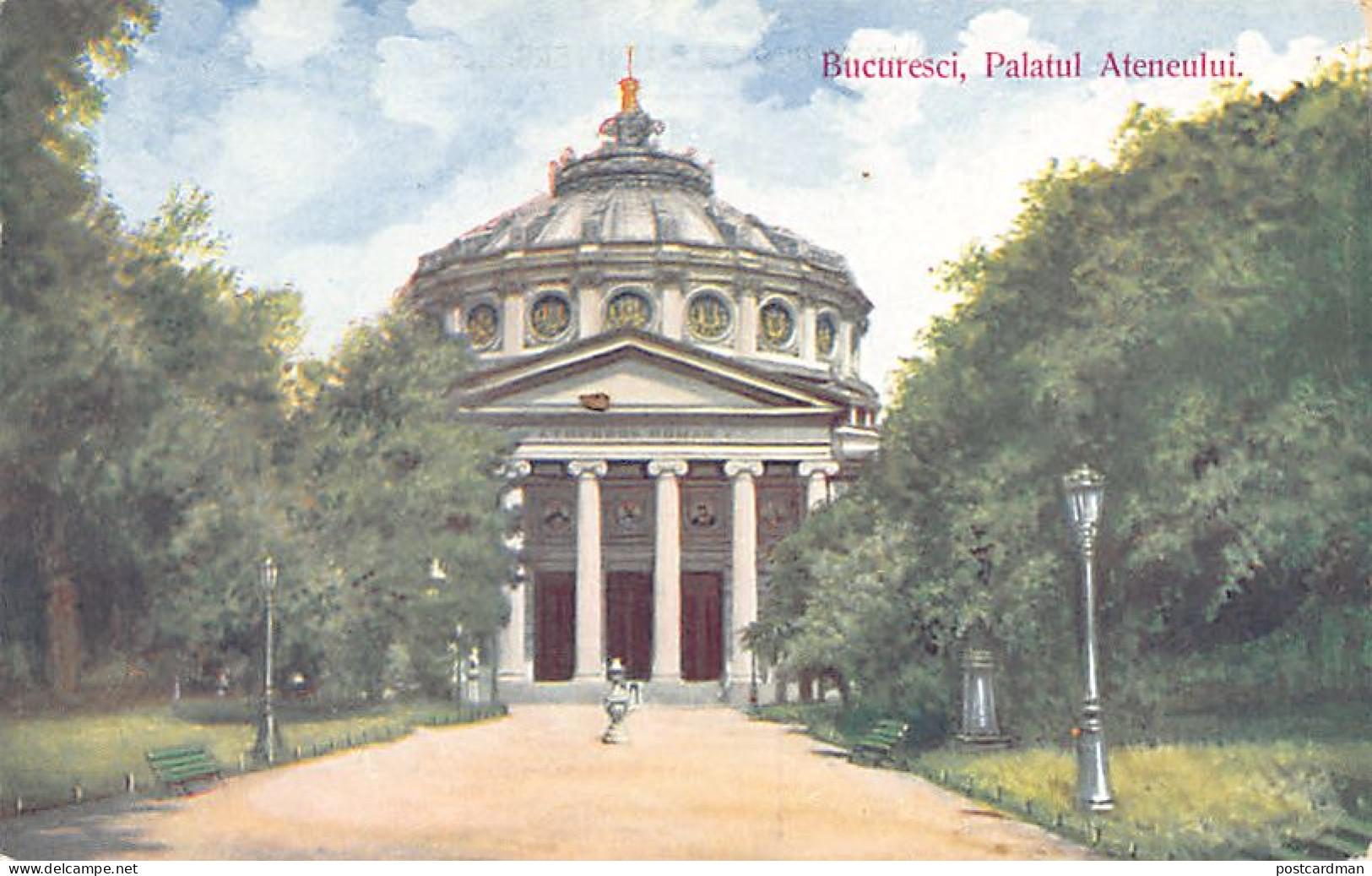 Romania - BUCUREȘTI - Palatul Ateneului - Ed. Socec & Co. 78 - Roumanie