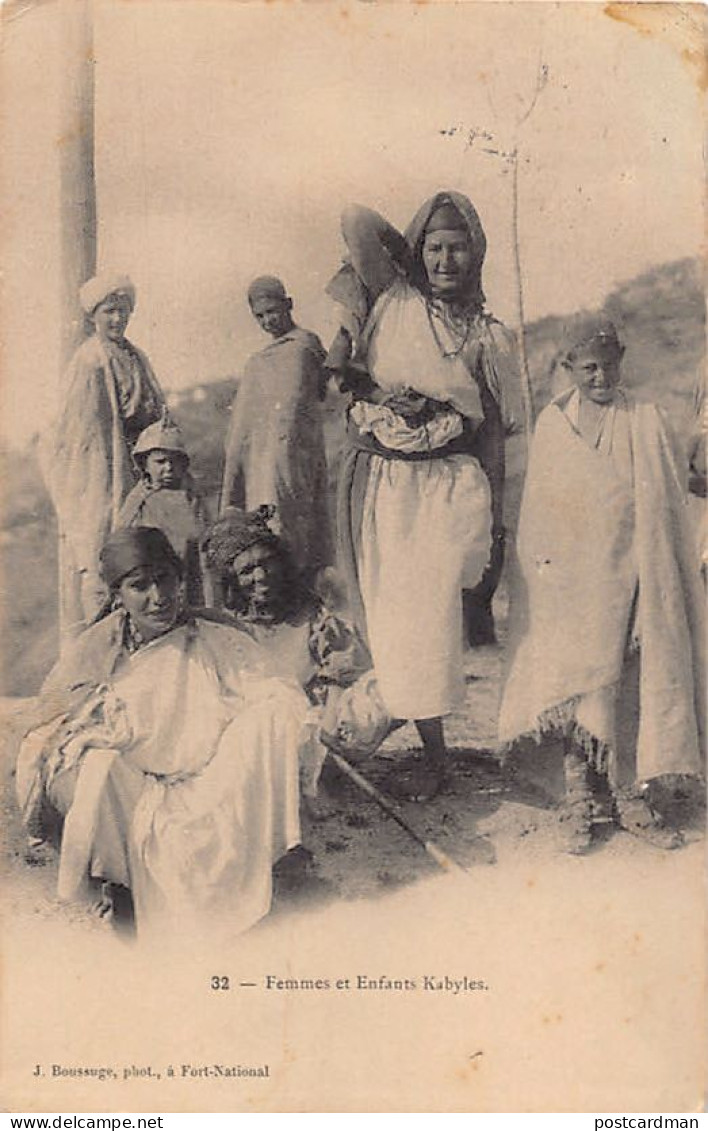 Kabylie - Femmes Et Enfants Kabyles - Ed. J. Boussuge 32 - Vrouwen