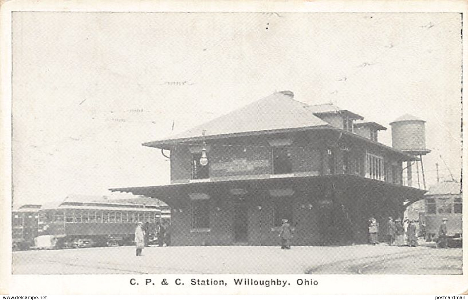 Usa - WILLOUGHBY (OH) C. P. & C. Railroad Station - Autres & Non Classés