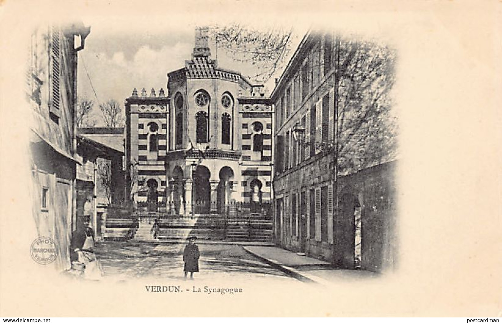 JUDAICA - France - VERDUN - La Synagogue - Ed. Marchal  - Jodendom