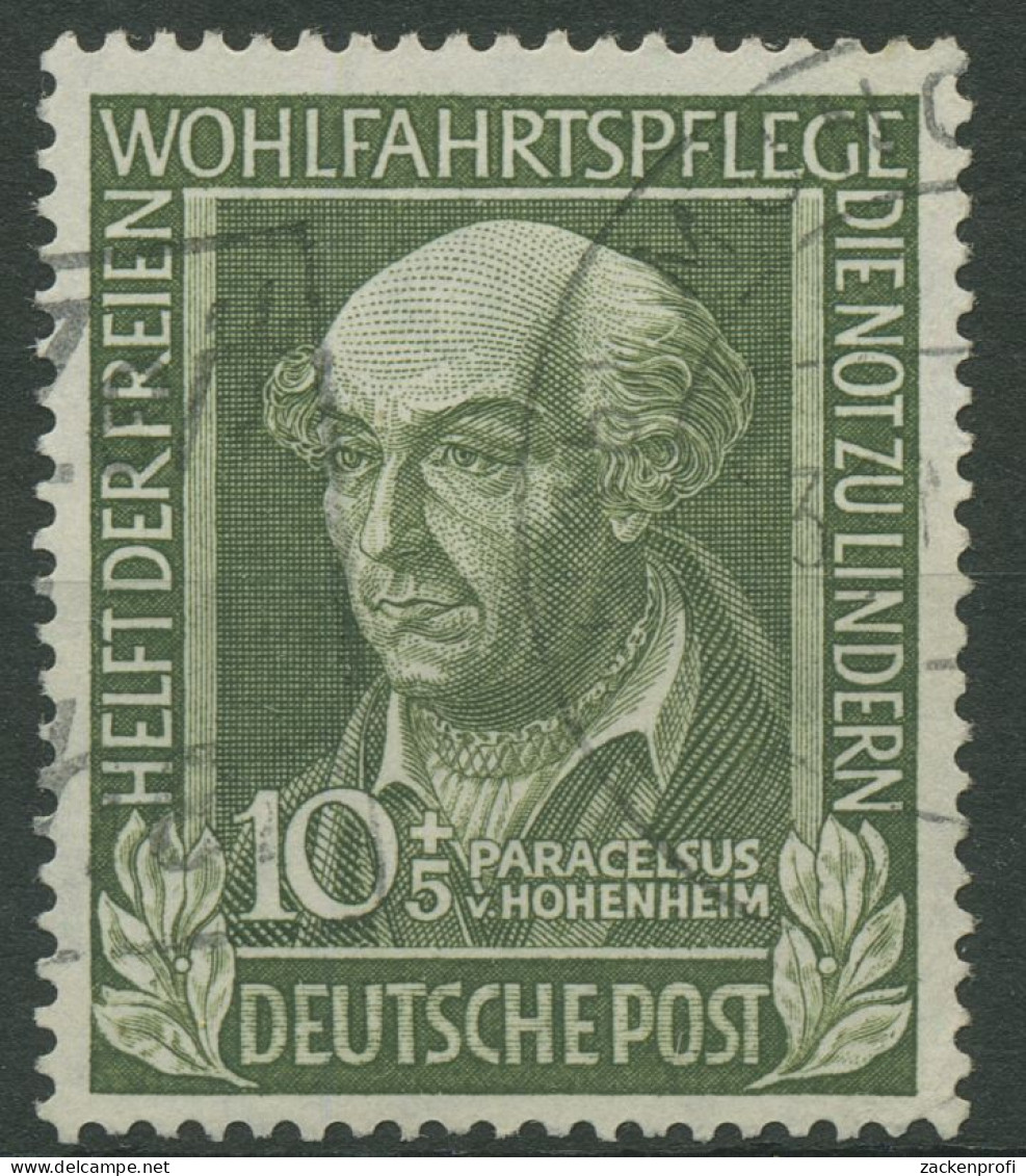Bund 1949 Wohlfahrt Helfer Der Menschheit 118 Gestempelt, Zahnfehler (R19406) - Used Stamps