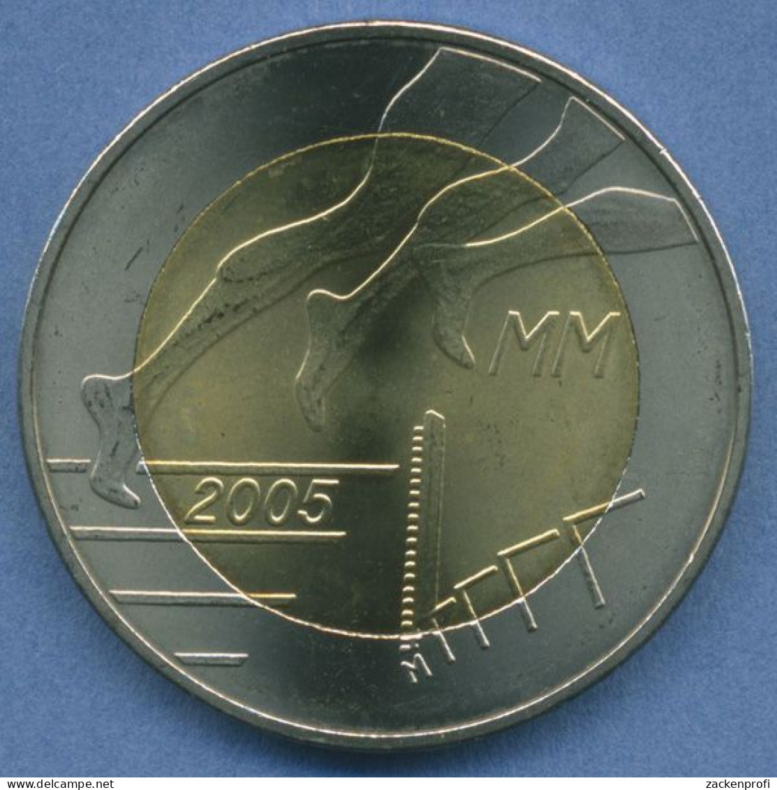 Finnland 5 Euro 2005 Leichtathletik WM, KM 118 Vz/st (m5191) - Finlande