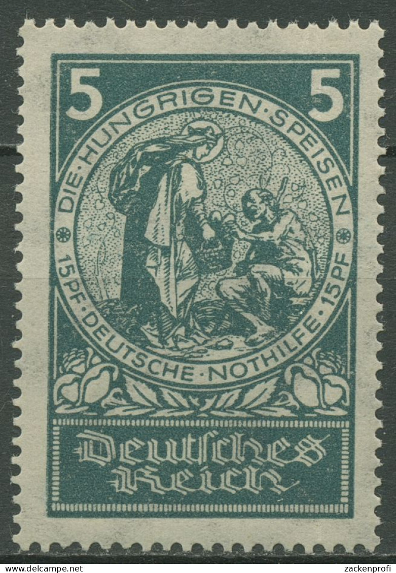 Deutsches Reich 1924 Deutsche Nothilfe: Rosenwunder 351 Postfrisch - Unused Stamps