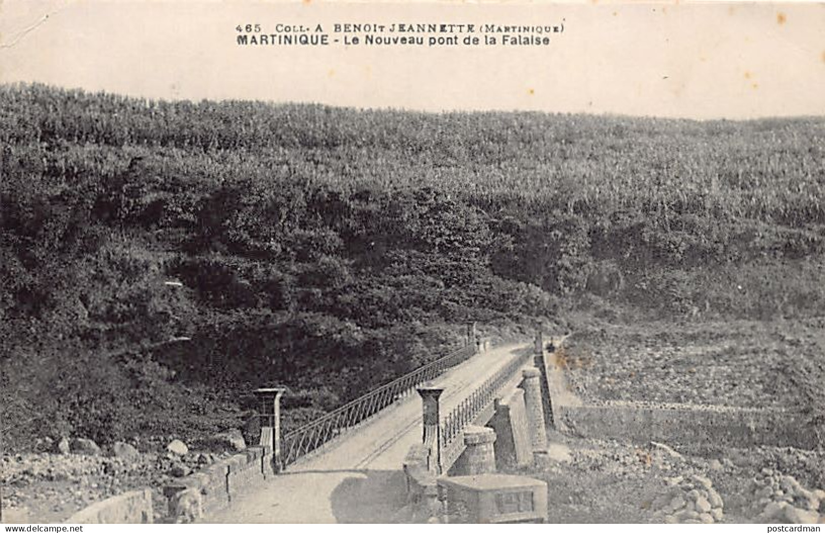 Martinique - Le Nouveau Pont De La Falaise - Ed. A. Benoit-Jeannette 485 - Autres & Non Classés