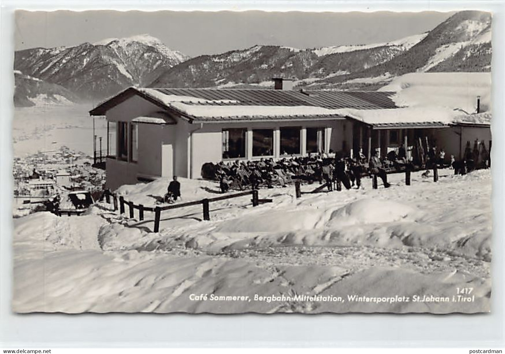 Österreich - St. Johann In Tirol (T) Cfé Sommerer - Bergbahn-Mittelstation - St. Johann In Tirol