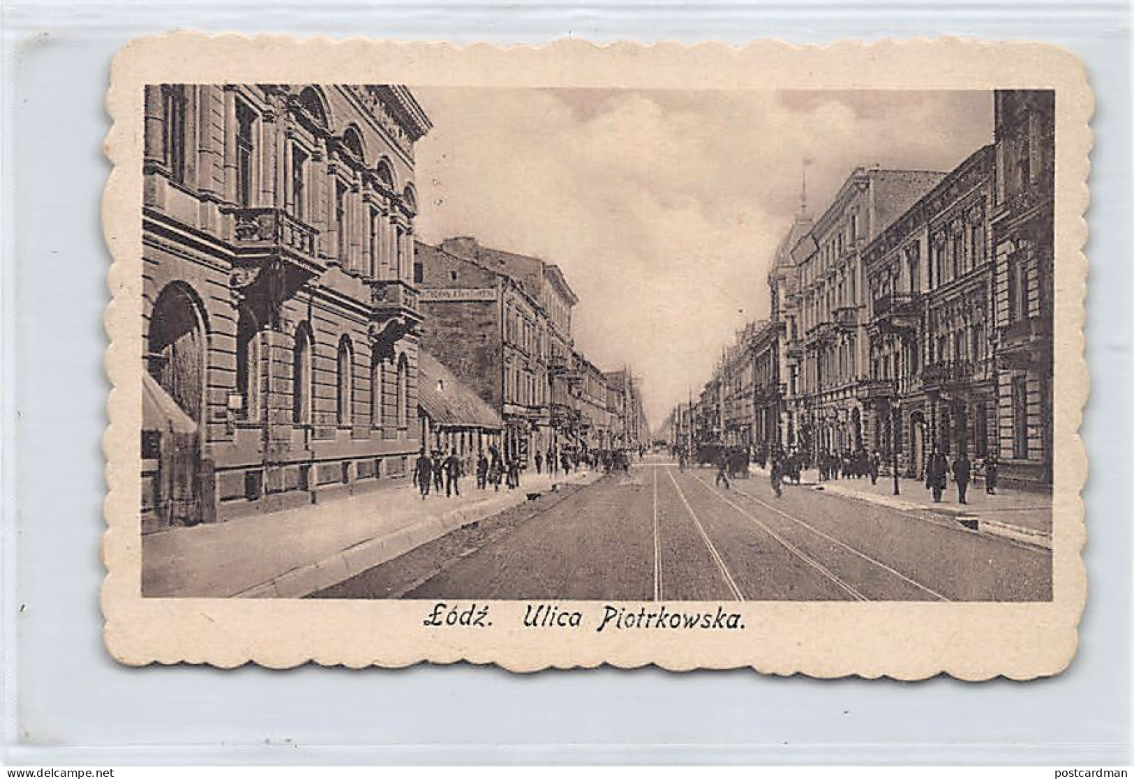 Poland - ŁÓDŹ - Ulica Piotrkowska - Poland