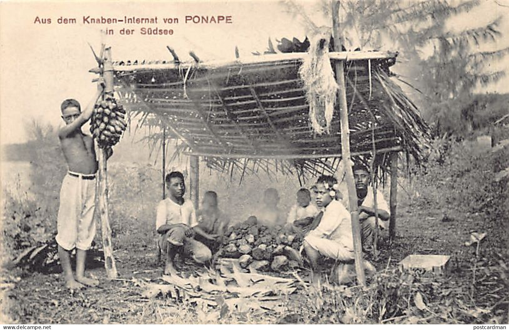 Micronesia - Caroline Islands - PONAPE Pohnpei - From The Boys' Boarding School - Publ. Unknown  - Mikronesien