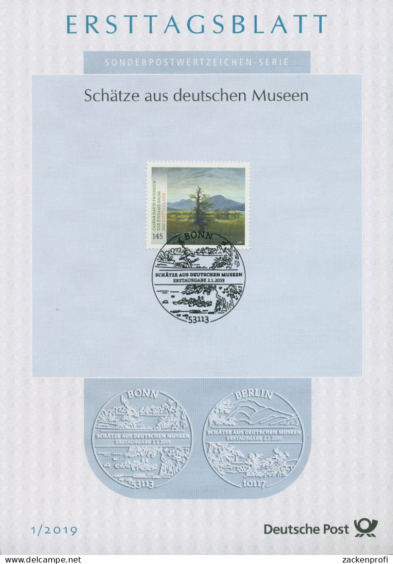 Bund Jahrgang 2019 Ersttagsblätter ETB Komplett (XL13540) - Covers & Documents