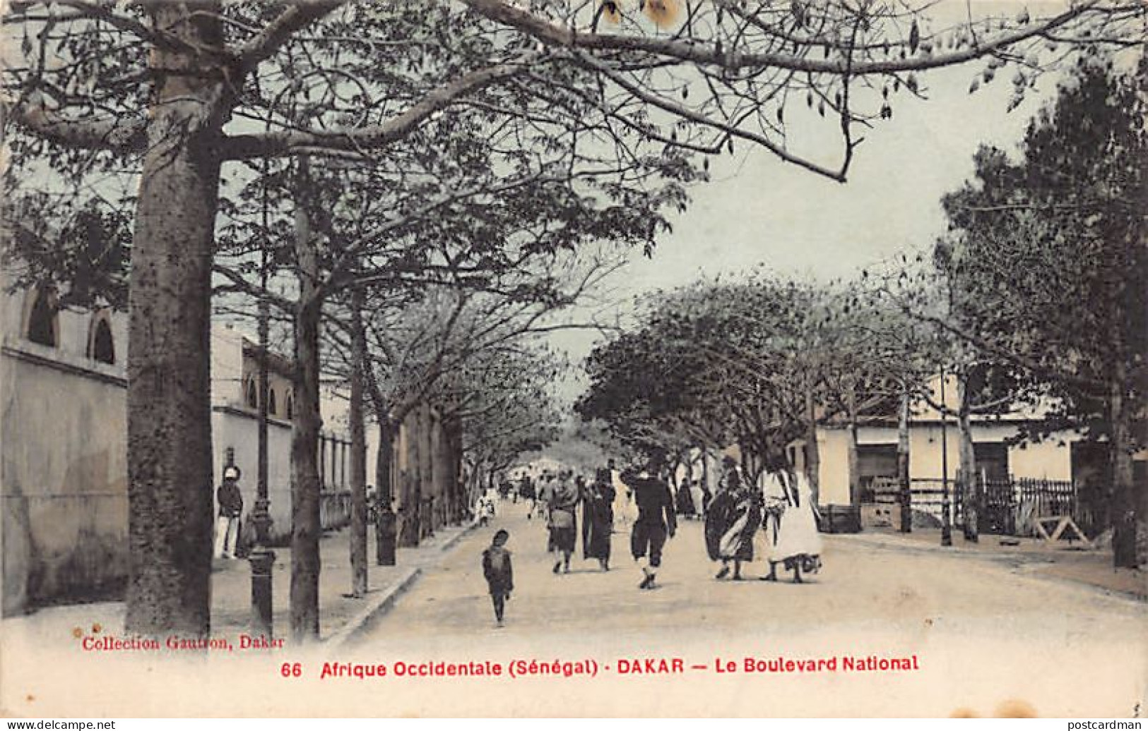 Sénégal - DAKAR - Le Boulevard National - Ed. Gautron 66 - Senegal