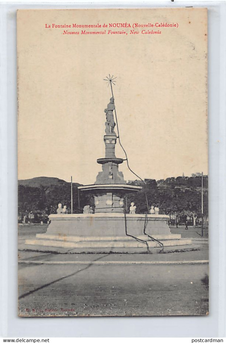 Nouvelle-Calédonie - NOUMÉA - La Fontaine Monumentale - Ed. W.H.C.  - Nouvelle Calédonie