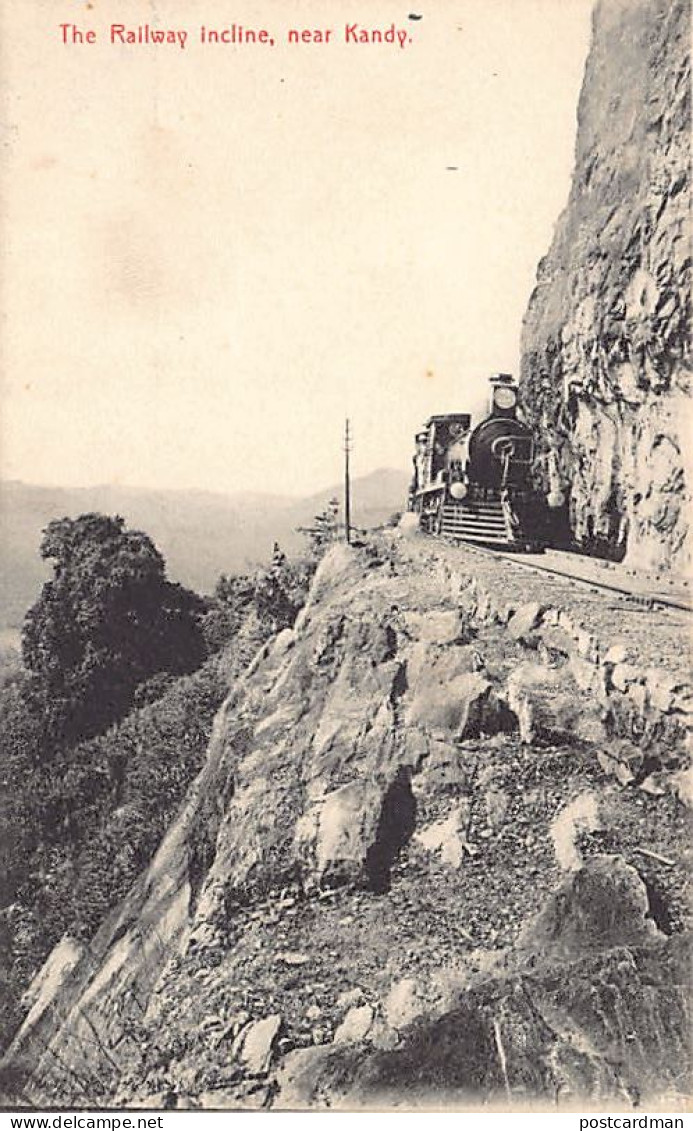 Sri Lanka - The Railway Incline, Near Kandy - Publ. Plâté & Co. 32 - Sri Lanka (Ceylon)